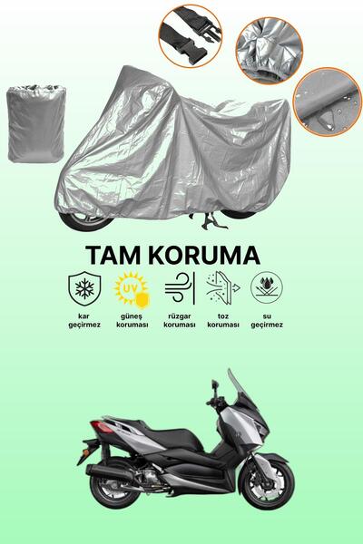 dokaca Gray Rear Bag and Lock Non Compatible Yamaha X-Max 125 Abs Compatible ...