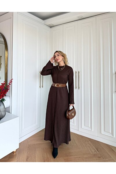 Butikkolik MELEK ÖRME TRİKO ELBİSE