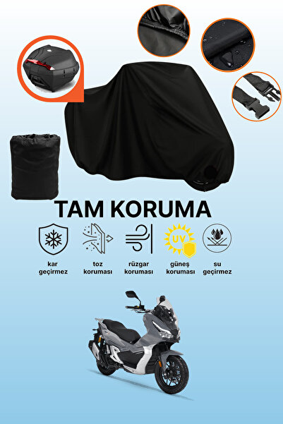 dokaca Rks Freccia 125 Compatible Motorcycle Tarpaulin Compatible with Black ...
