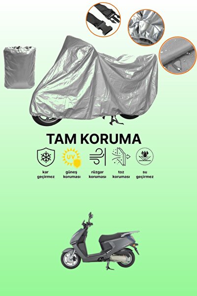 dokaca حقيبة خلفية رمادية اللون وقماش دراجة نارية متوافق مع موديل مونديال 125...