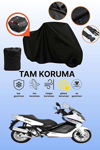 dokaca Yuki Qm250T Maximum Compatible Motorcycle Tarpaulin Compatible with Bl...