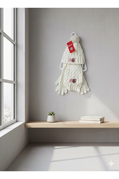 Recos 2-5 Yaş 3’lü Takım -Atkı-Bere-Eldiven