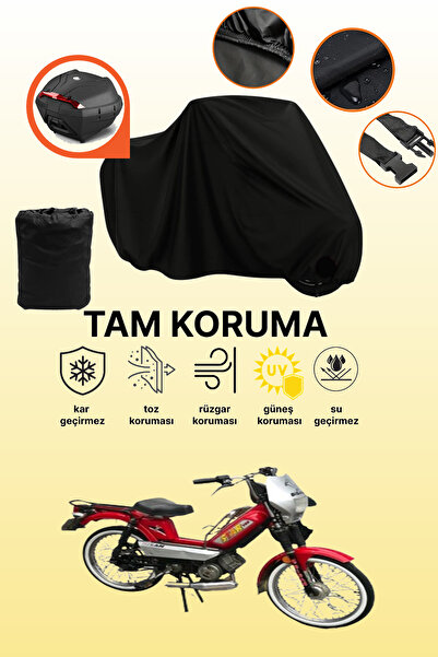 dokaca غطاء دراجة نارية متوافق مع ماركة بيسان ستار متوافق مع الحقيبة الخلفية ...