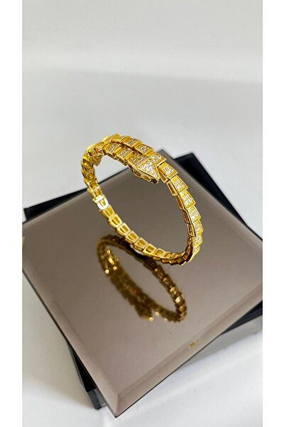 Nora Serpent Bilezik Gold