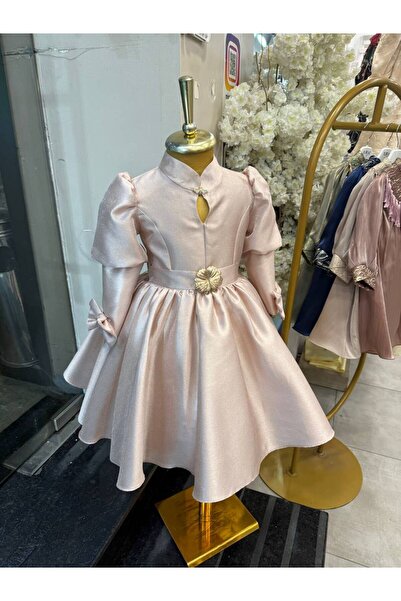 Miss Lorin Kids فستان تافتا للأطفال