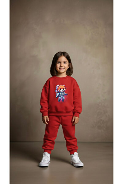 playwear Hanorac de echipă ALIEN FOX imprimat pentru fete și băieți, cu gât r...