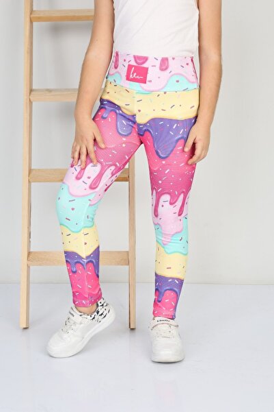 buğrahayalin Fleece-Lined Corded Fabric Fabric Printed Yellow Girls' Casual L...