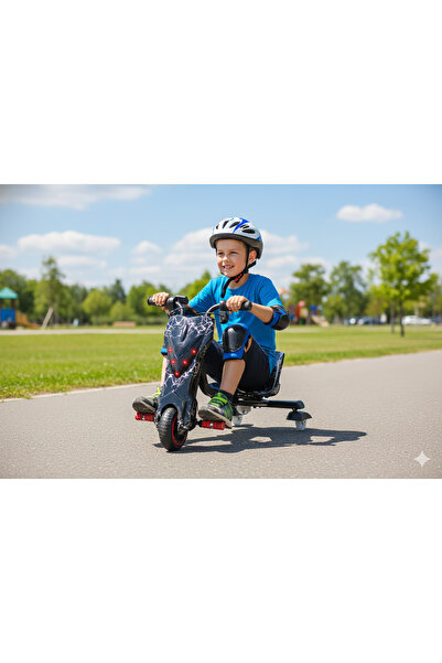 Scooter سكوتر درفت كهربائي 36 فولت ميني للأطفال -تصميم كهربائي مع بلوتوث،إضاء...