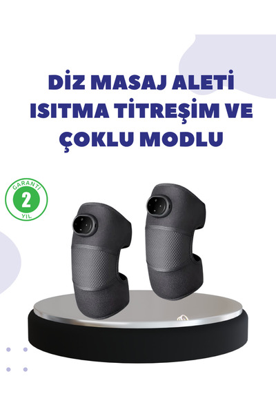 UCUZTEKNO Diz ve Dirsek İçin Isıtmalı Masaj Dizlik Aparatı