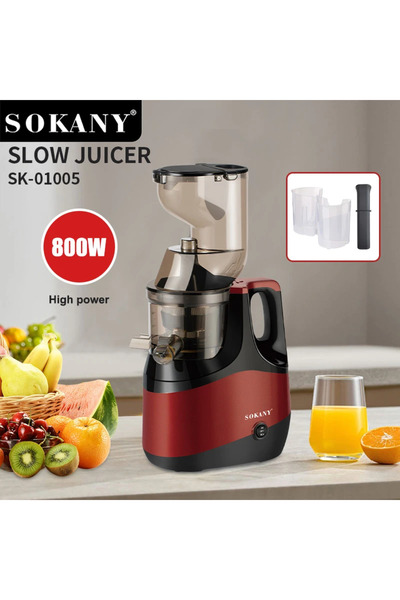 SOKANY Slow Masticating Juicer, Slow juicer, Fruit/Vegetable Juicer, Cold Pre...