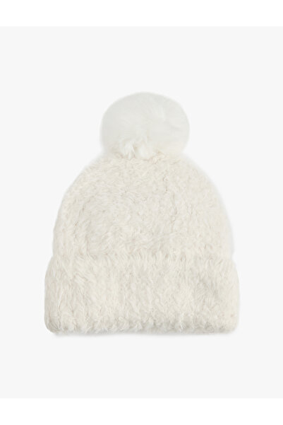 Koton Beretă de pluș cu detalii Pom Pom