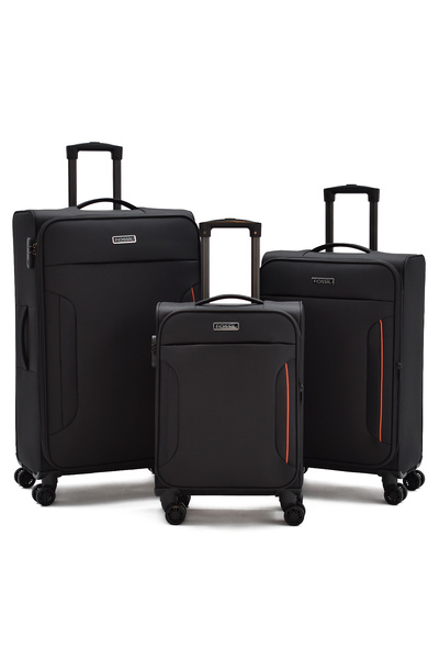 Fossil Ultra Light 3'lü Valiz Seti – 360° 8 Tekerlekli, Hafif & Geniş İç Hacim