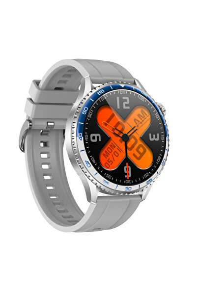 You Watch AR17-AR171 You Smart Silver & Gray Silicon Unisex Kol Saati EKG