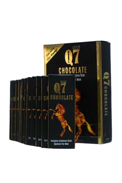 Gold Q7 chocolate to increase libido in men, 9 pieces