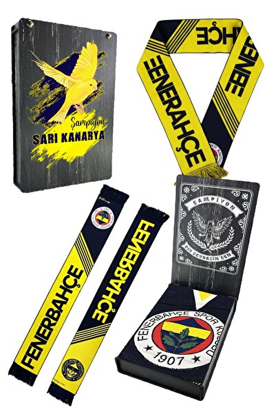 Fenerbahçe Unisex Woven Scarf Uv Gift Box