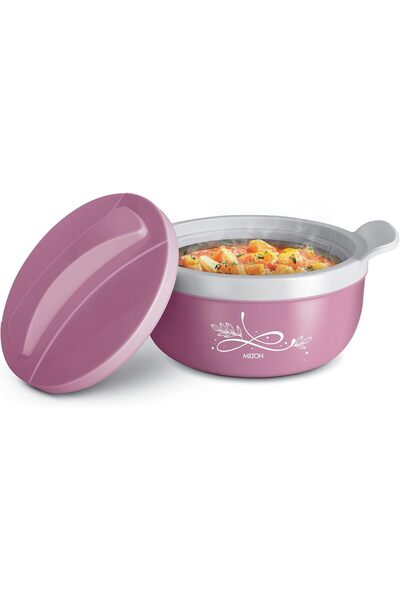 Milton Casserole Steel Inner 2500 from Kriv, 2150 ml, Pink