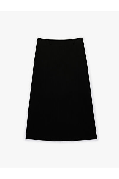 Koton Regular Fit Midi Pencil Skirt