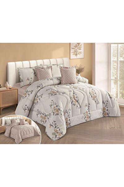 NAJMA Lina Summer Floral Bedspread, Single and Twin Sizes, 160 x 210