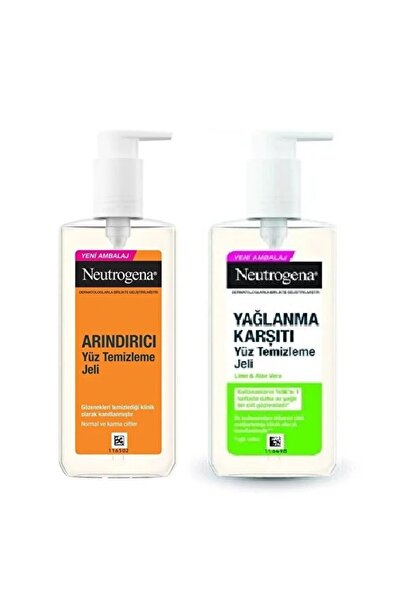 Neutrogena Arındırıcı Yüz Temizleme Jeli 200 Ml - Yağlanma Karşıtı Yüz Temizl...