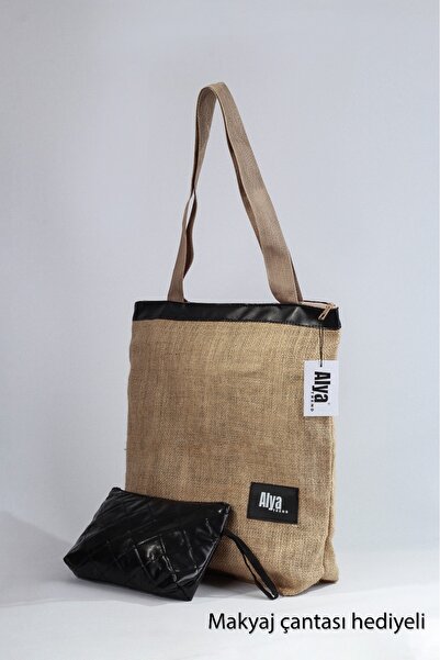 Shift Co Straw Zippered Hand and Shoulder Bag
