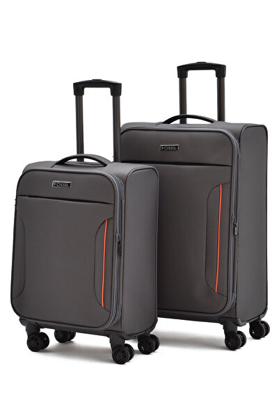 Fossil Ultra Light 2'li Valiz Seti Orta ve Kabin Boy – 360° 8 Tekerlekli, Haf...