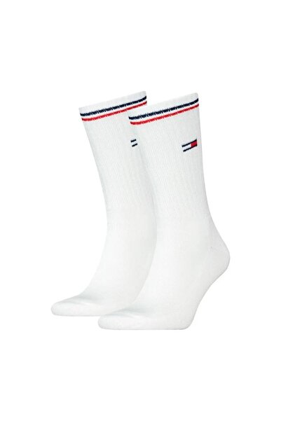 Tommy Hilfiger TH UNI TJ SOCK 2P IC Uniseks Siyah Çorap - S701228176001
