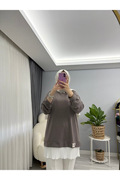 STİLSEN KENDİNDEN PLİSELİ TUNİK