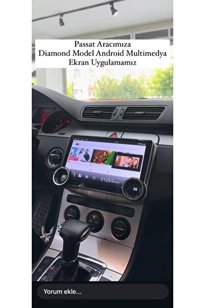 Grade Power VOLKSWAGEN PASSAT B6-B7-CC DİAMOND MULTİMEDYA KABLOSUZ CARPLAY-AN...