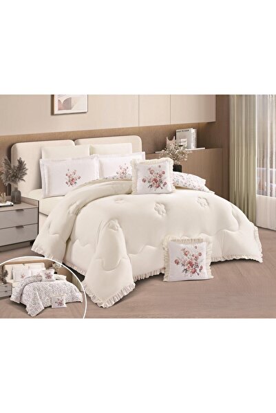 NAJMA Double bed sheet set, luxurious summer quilt, double-sided, for a comfo...