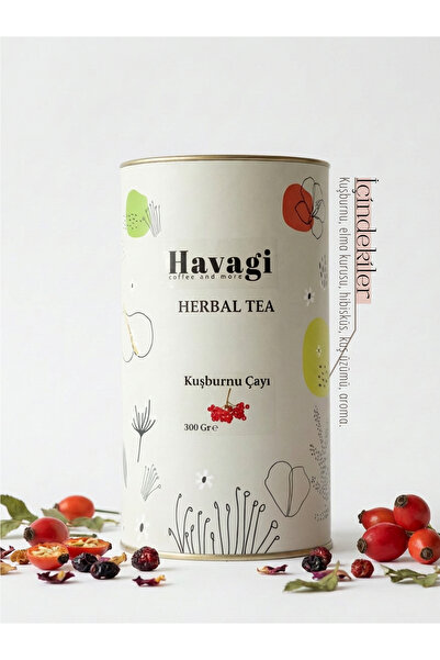 Havagi Kuşburnu Çayı- Hibisküs Karışımlı- 300 gr