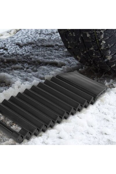 OEM Bandă antiderapantă neagră pentru anvelope auto 15,5x33cm