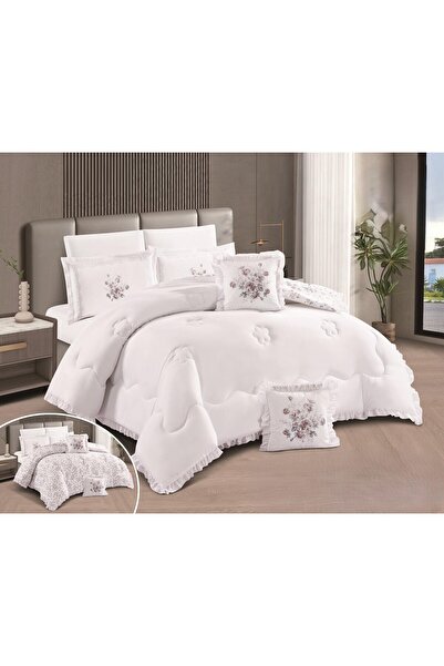 NAJMA Double bed sheet set, luxurious summer quilt, double-sided, for a comfo...