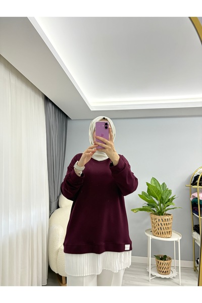 STİLSEN KENDİNDEN PLİSELİ TUNİK