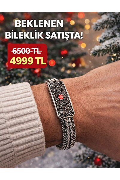 ZEY GÜMÜŞ Mardin Güneşi Sonsuzluk İşareti Figürlü Cihan Albora Bileklik 925 A...