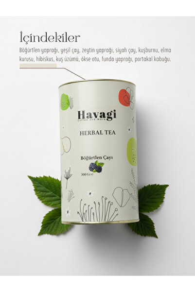 Havagi Böğürtlen Çayı- Özel Bitki Çayı Karışımı- 300 gr
