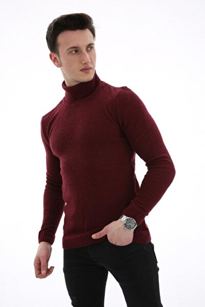 buğrahayalin Thick Winter Men's Casual Knit Sweater
