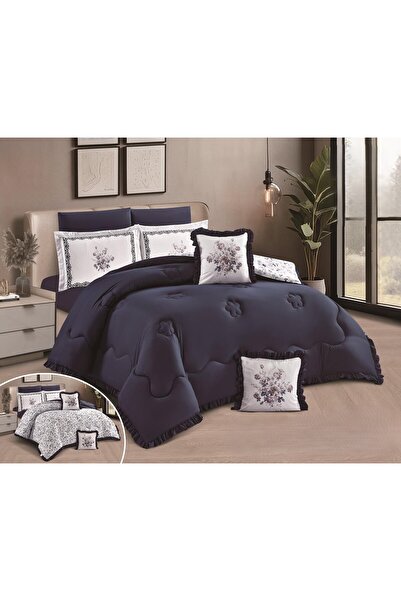 NAJMA Single bed sheet set, luxurious double-sided summer quilted comforter f...