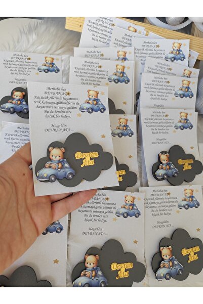 ARMAĞAN BEBEK NİKAH ŞEKERİ Bebek Magnet Hediyelik