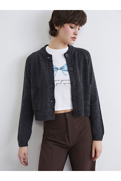 LC Waikiki RMZ GİYİM FARKIYLA Zero Roba Γυναικεία Πλεκτά Ζακέτα