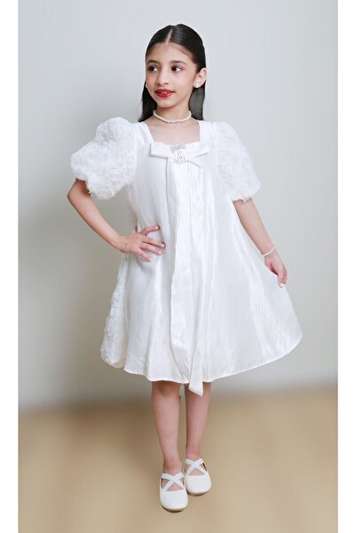 gmax Girls' dress with prominent flowers