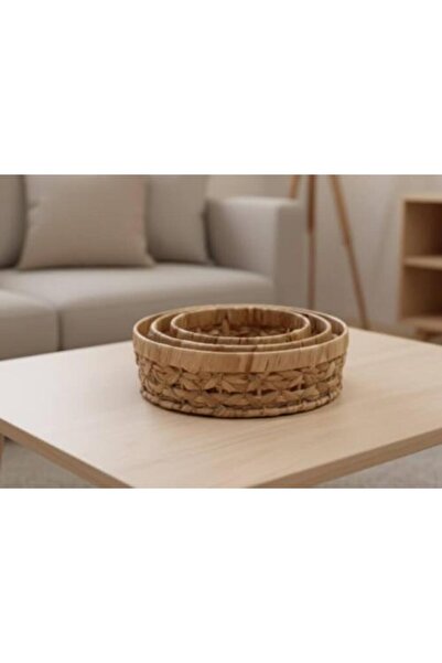 SPR Round Wicker Trays