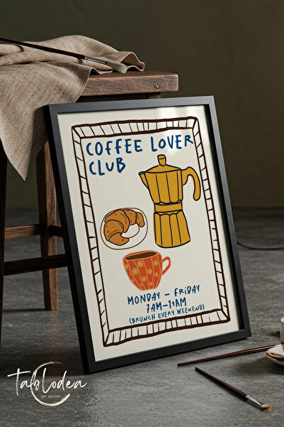 tablodea Pictură decorativă în stil Pinterest, cu tematică de cafea, pentru c...