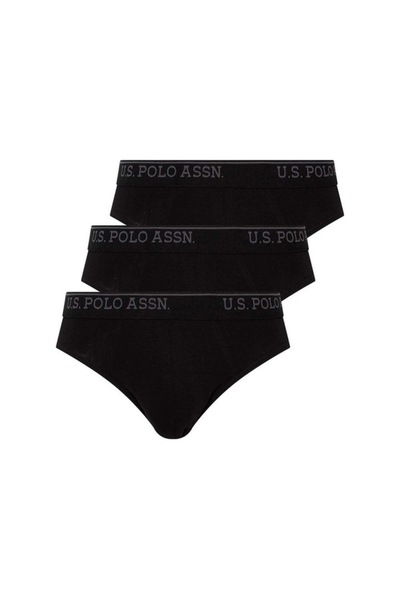 U.S. Polo Assn. Men's 3-Pack Cotton Briefs