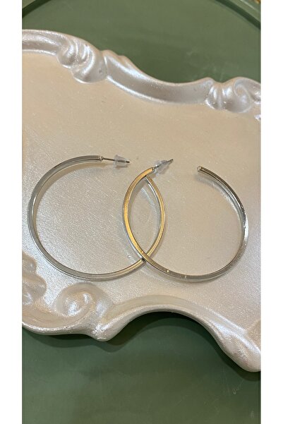 SELUVİA Indispensable Women's Hoop Earrings |   Gold and Silver |   Medium & ...