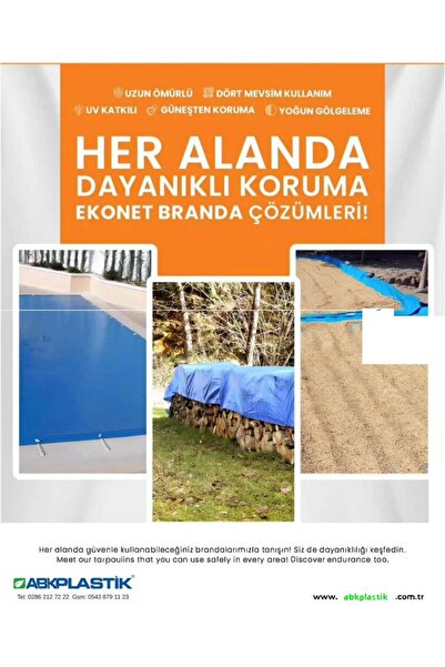 Naksan Plastik Naksan Naylon Branda 3x5 M 90 cm -