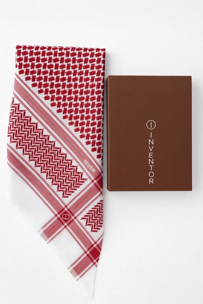 INVENTOR شماغ احمر رسمي جميل