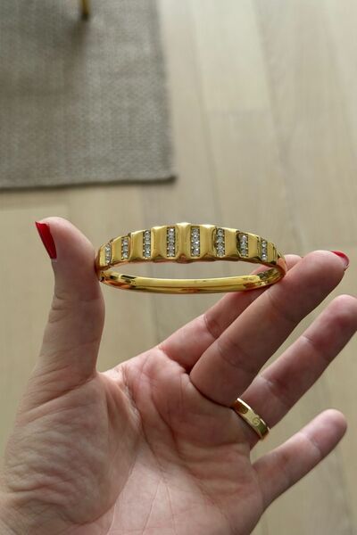 Trendy Butik Steel Stone Clamp