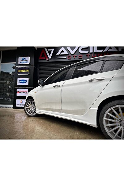 GÜNEŞLİ GARAJ Fiat Egea Çıkıntılı Yan Marşiyel (Plastik) 1 Adet SOL
