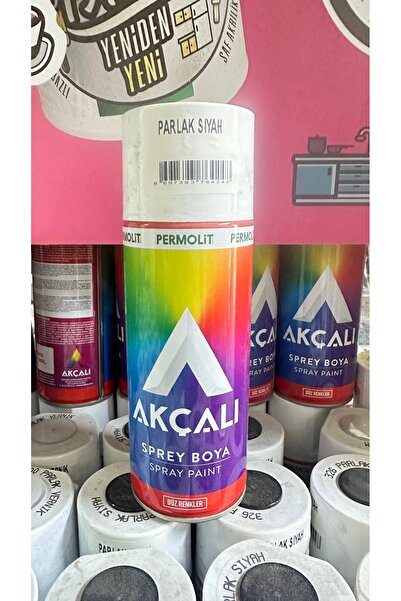 Parlak Siyah Sprey Boya 400 Ml