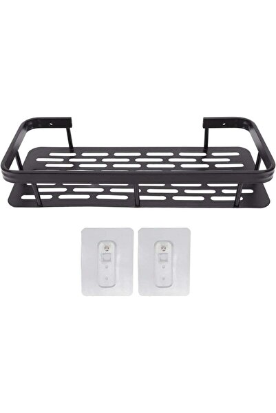 Generic Single-Tier Aluminium Shower Caddy Black – Rustproof Bathroom Organiz...
